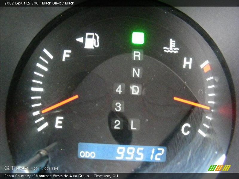Black Onyx / Black 2002 Lexus ES 300