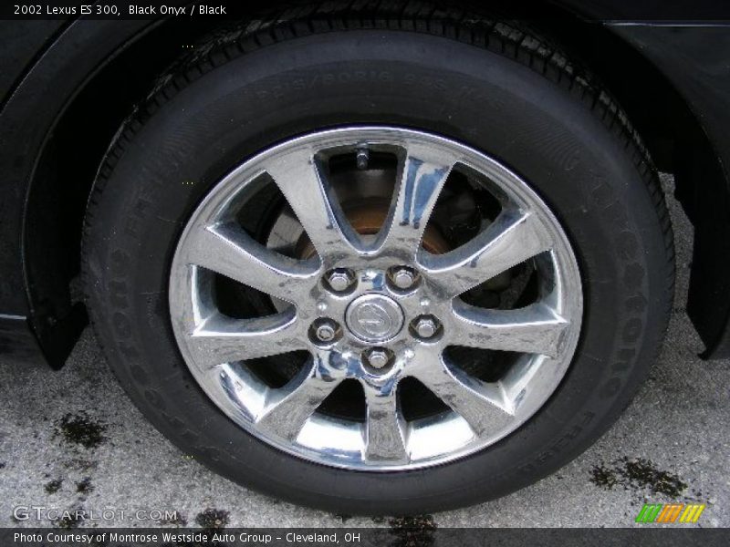 Black Onyx / Black 2002 Lexus ES 300