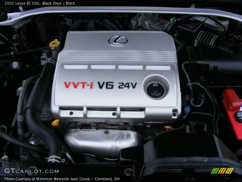 Black Onyx / Black 2002 Lexus ES 300