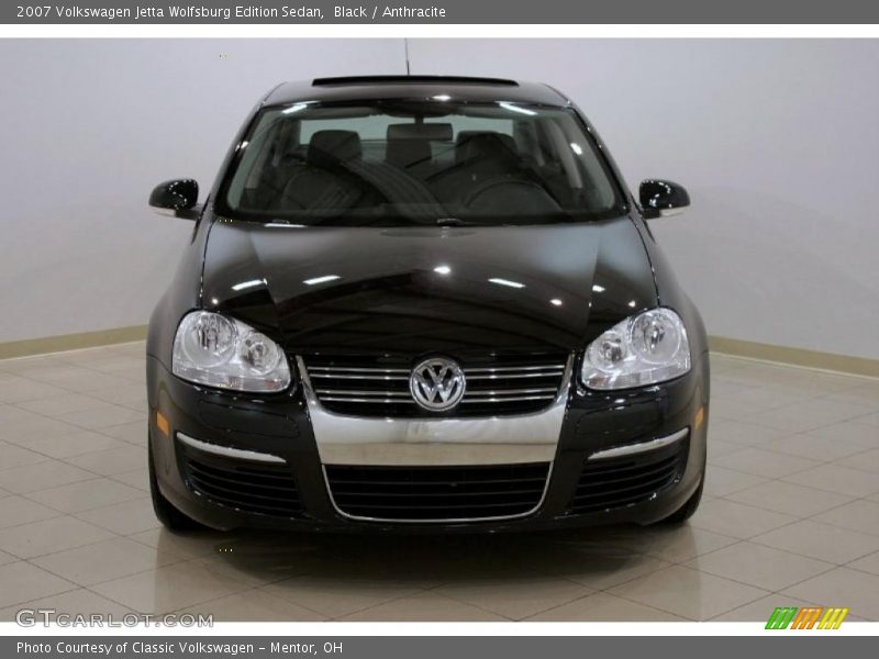 Black / Anthracite 2007 Volkswagen Jetta Wolfsburg Edition Sedan