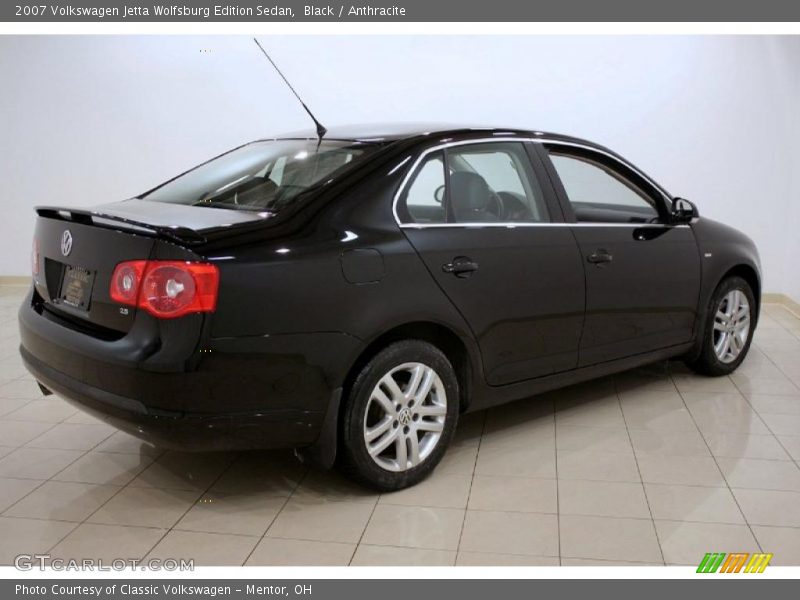 Black / Anthracite 2007 Volkswagen Jetta Wolfsburg Edition Sedan