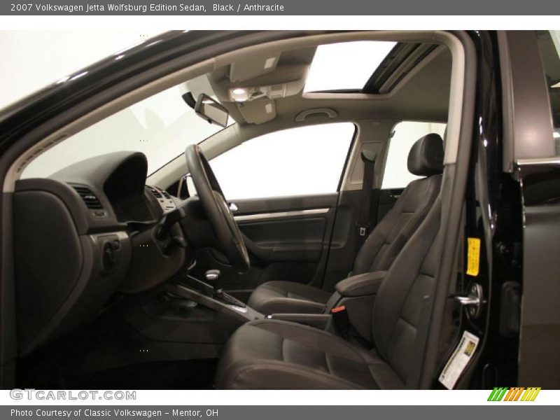 Black / Anthracite 2007 Volkswagen Jetta Wolfsburg Edition Sedan