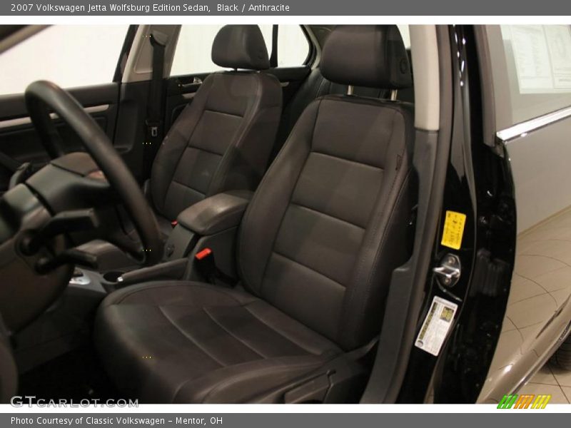 Black / Anthracite 2007 Volkswagen Jetta Wolfsburg Edition Sedan