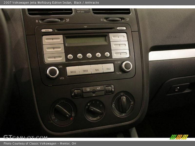 Black / Anthracite 2007 Volkswagen Jetta Wolfsburg Edition Sedan