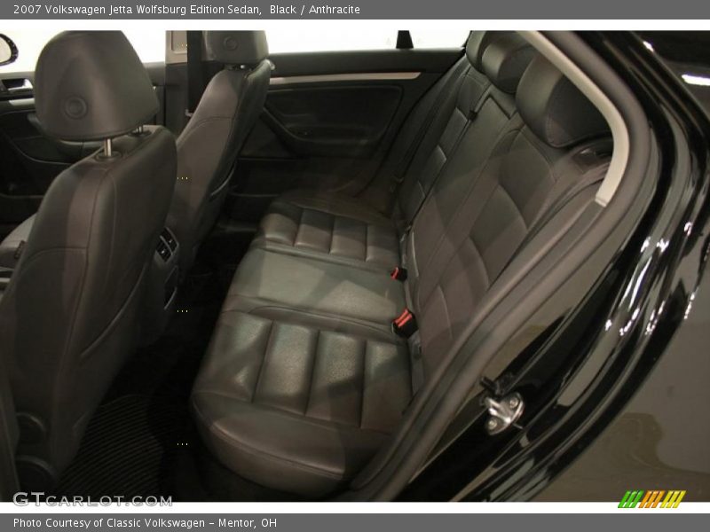 Black / Anthracite 2007 Volkswagen Jetta Wolfsburg Edition Sedan