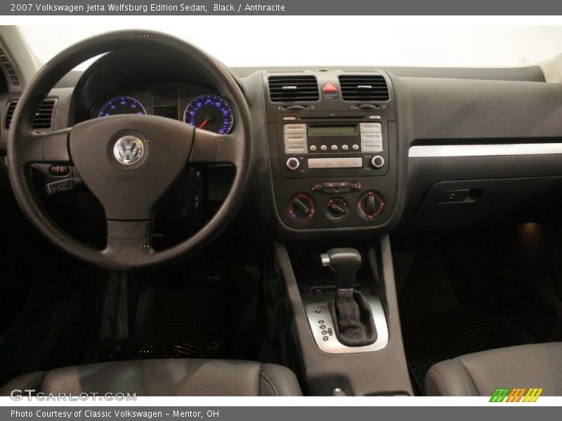 Black / Anthracite 2007 Volkswagen Jetta Wolfsburg Edition Sedan