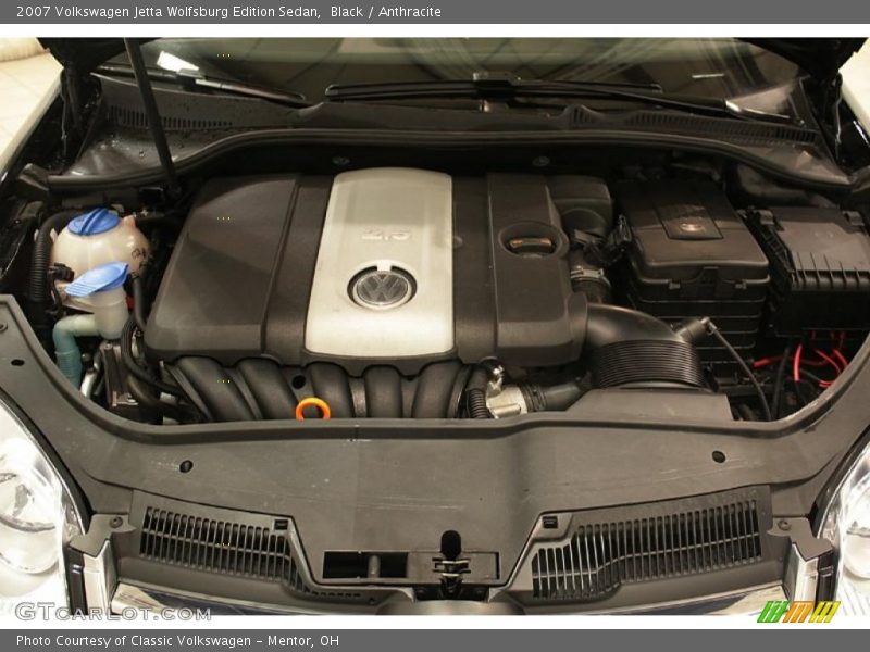 Black / Anthracite 2007 Volkswagen Jetta Wolfsburg Edition Sedan