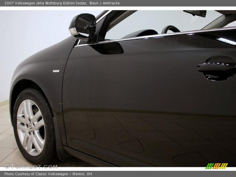 Black / Anthracite 2007 Volkswagen Jetta Wolfsburg Edition Sedan