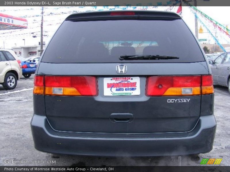 Sage Brush Pearl / Quartz 2003 Honda Odyssey EX-L