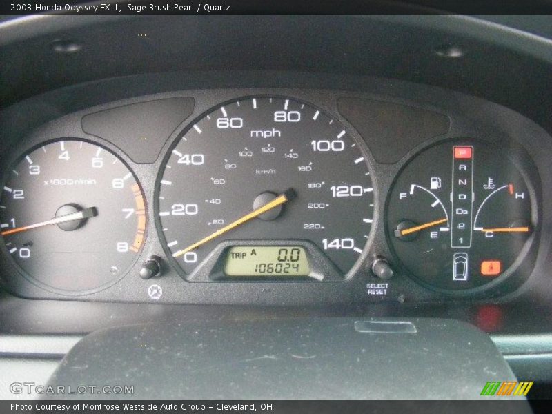 Sage Brush Pearl / Quartz 2003 Honda Odyssey EX-L