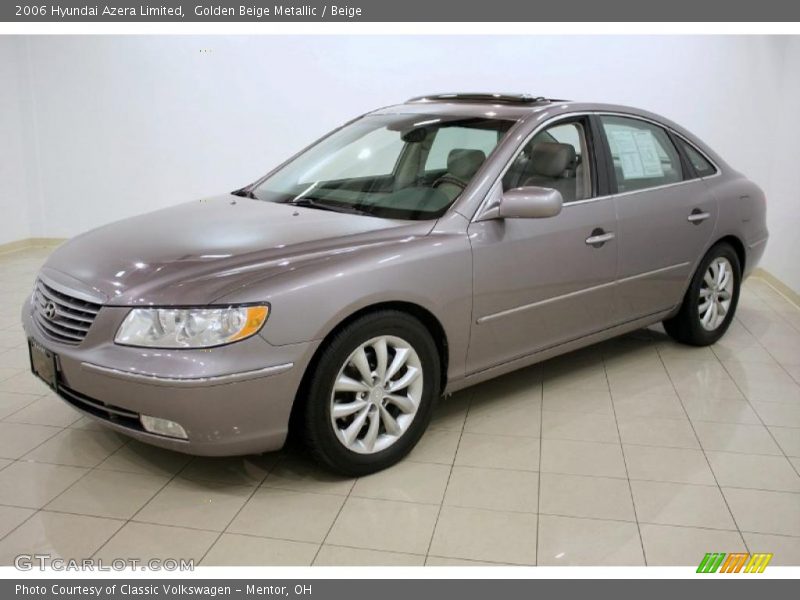 Golden Beige Metallic / Beige 2006 Hyundai Azera Limited