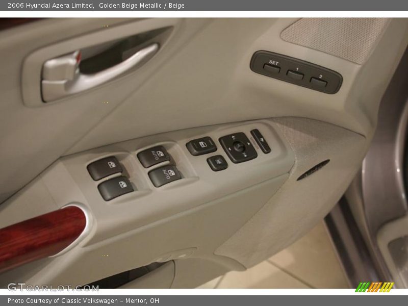 Golden Beige Metallic / Beige 2006 Hyundai Azera Limited