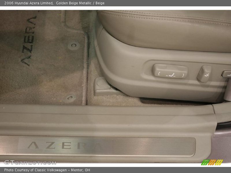 Golden Beige Metallic / Beige 2006 Hyundai Azera Limited