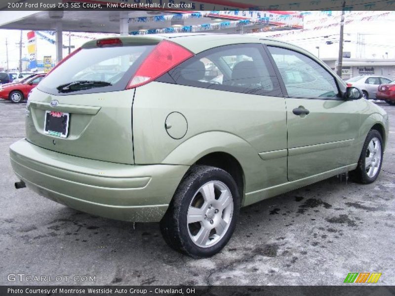 Kiwi Green Metallic / Charcoal 2007 Ford Focus ZX3 SES Coupe
