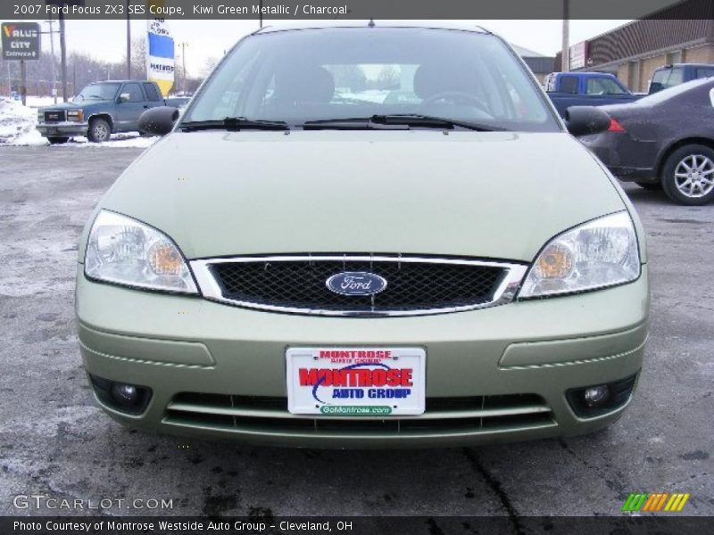 Kiwi Green Metallic / Charcoal 2007 Ford Focus ZX3 SES Coupe