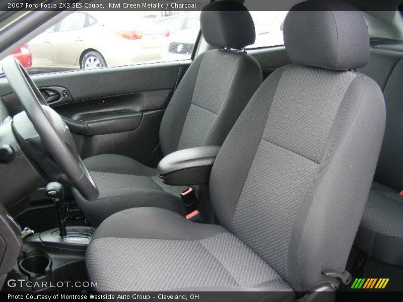 Kiwi Green Metallic / Charcoal 2007 Ford Focus ZX3 SES Coupe