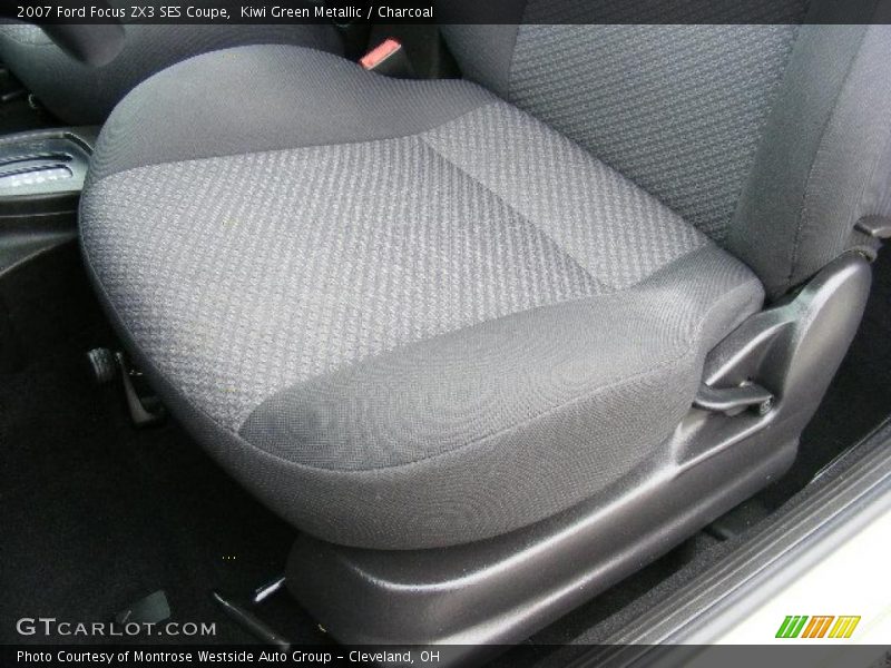 Kiwi Green Metallic / Charcoal 2007 Ford Focus ZX3 SES Coupe