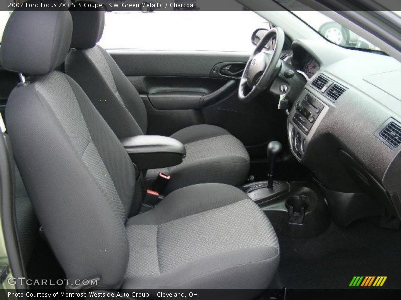 Kiwi Green Metallic / Charcoal 2007 Ford Focus ZX3 SES Coupe