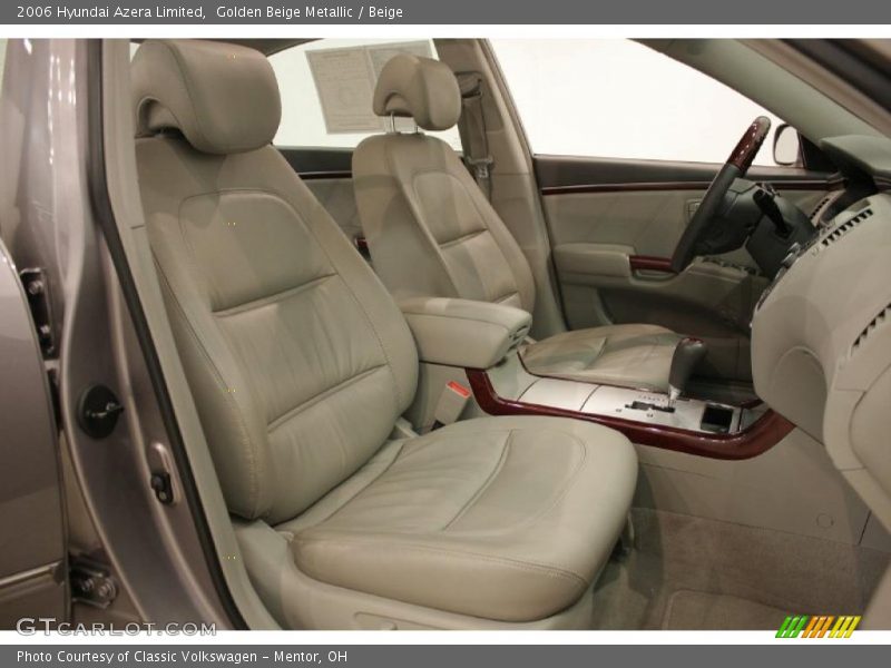 Golden Beige Metallic / Beige 2006 Hyundai Azera Limited