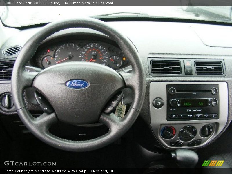 Kiwi Green Metallic / Charcoal 2007 Ford Focus ZX3 SES Coupe