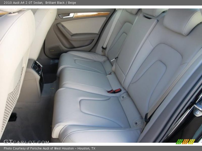 Brilliant Black / Beige 2010 Audi A4 2.0T Sedan