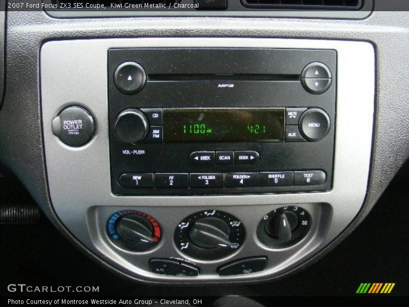 Kiwi Green Metallic / Charcoal 2007 Ford Focus ZX3 SES Coupe