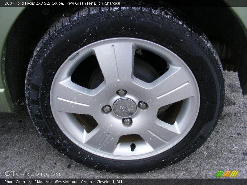 Kiwi Green Metallic / Charcoal 2007 Ford Focus ZX3 SES Coupe