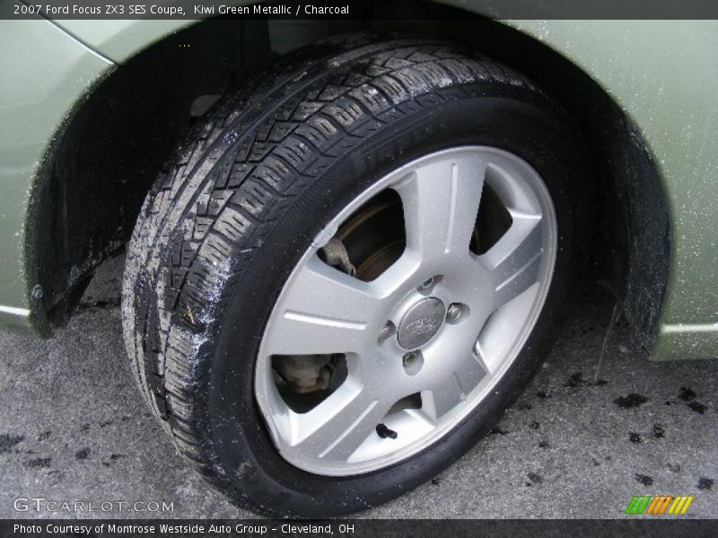 Kiwi Green Metallic / Charcoal 2007 Ford Focus ZX3 SES Coupe