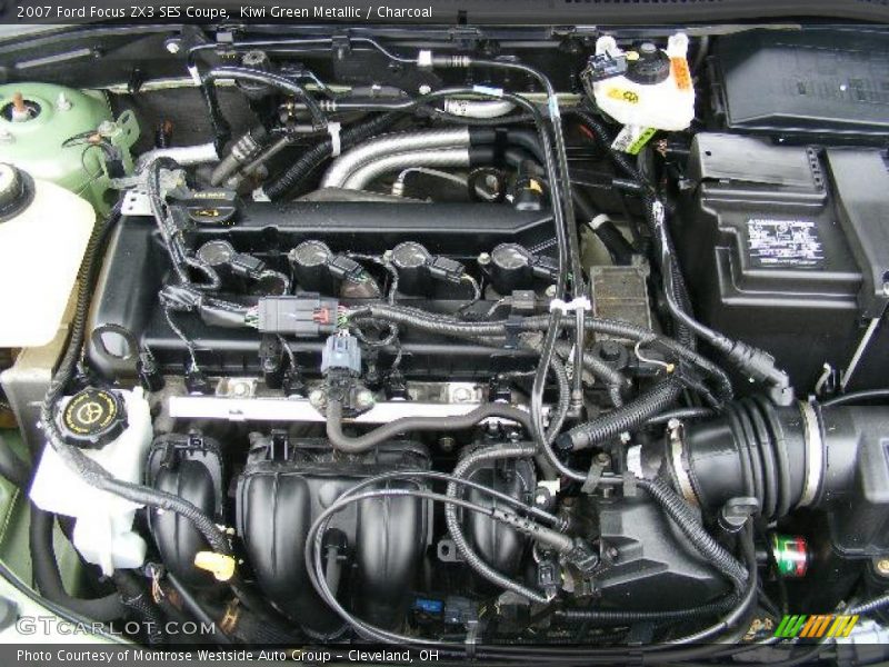 Kiwi Green Metallic / Charcoal 2007 Ford Focus ZX3 SES Coupe