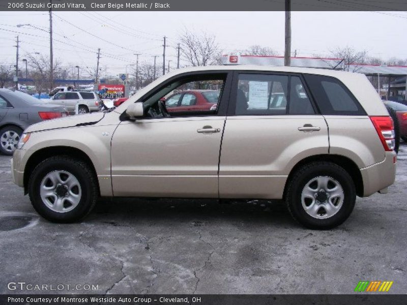 Clear Beige Metallic / Black 2006 Suzuki Grand Vitara