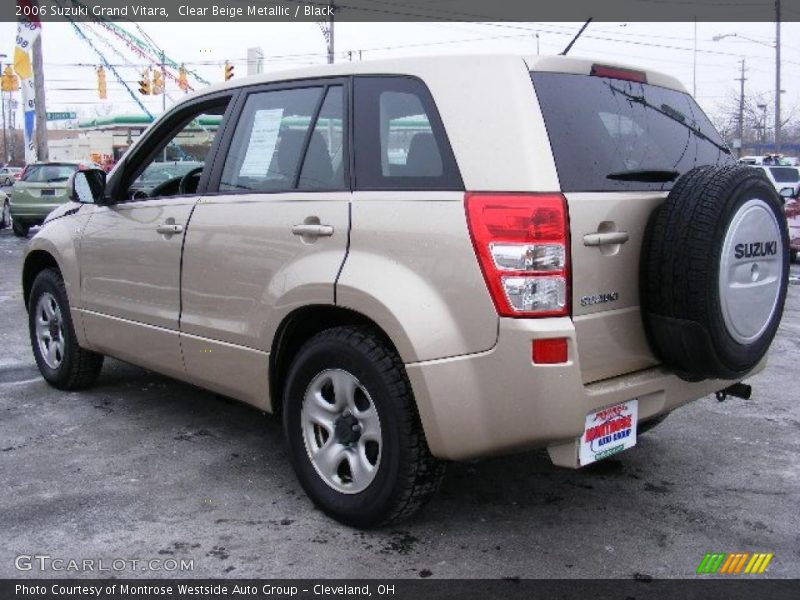 Clear Beige Metallic / Black 2006 Suzuki Grand Vitara