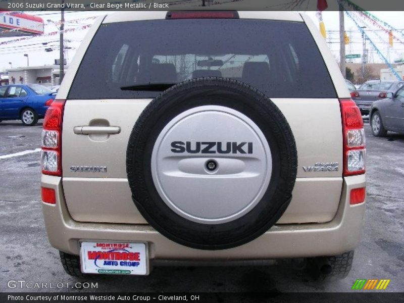 Clear Beige Metallic / Black 2006 Suzuki Grand Vitara