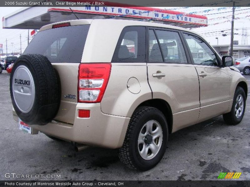 Clear Beige Metallic / Black 2006 Suzuki Grand Vitara