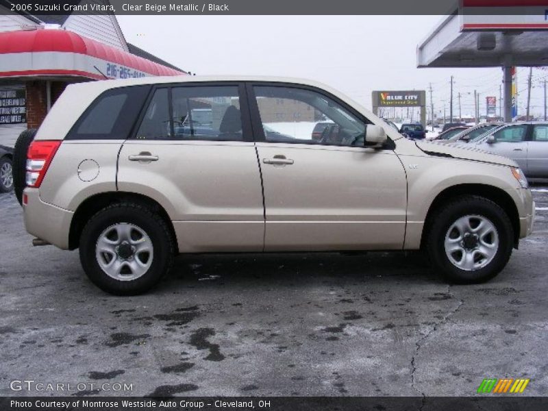 Clear Beige Metallic / Black 2006 Suzuki Grand Vitara