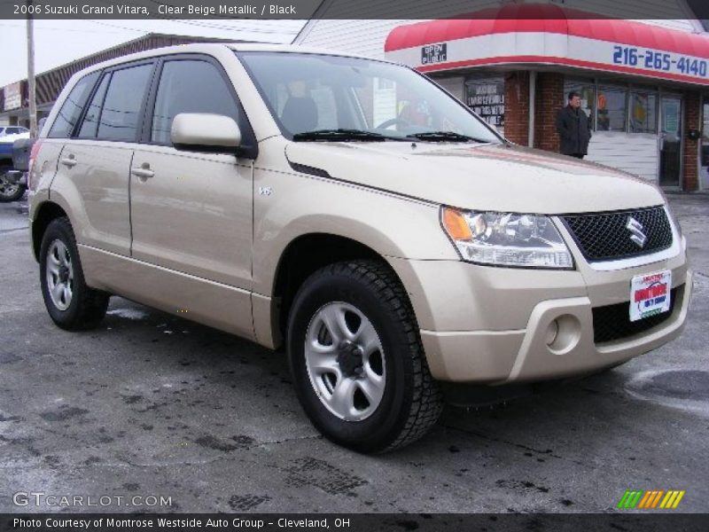 Clear Beige Metallic / Black 2006 Suzuki Grand Vitara
