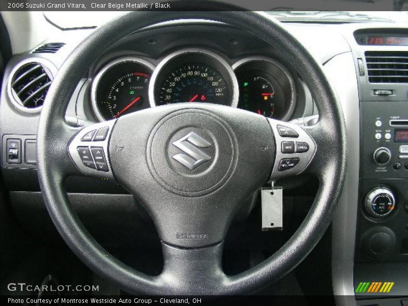 Clear Beige Metallic / Black 2006 Suzuki Grand Vitara