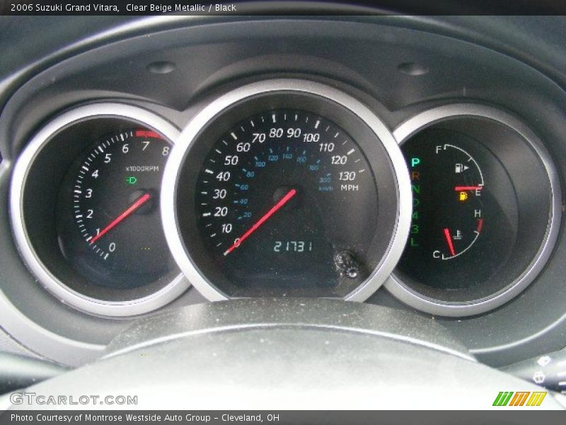 Clear Beige Metallic / Black 2006 Suzuki Grand Vitara