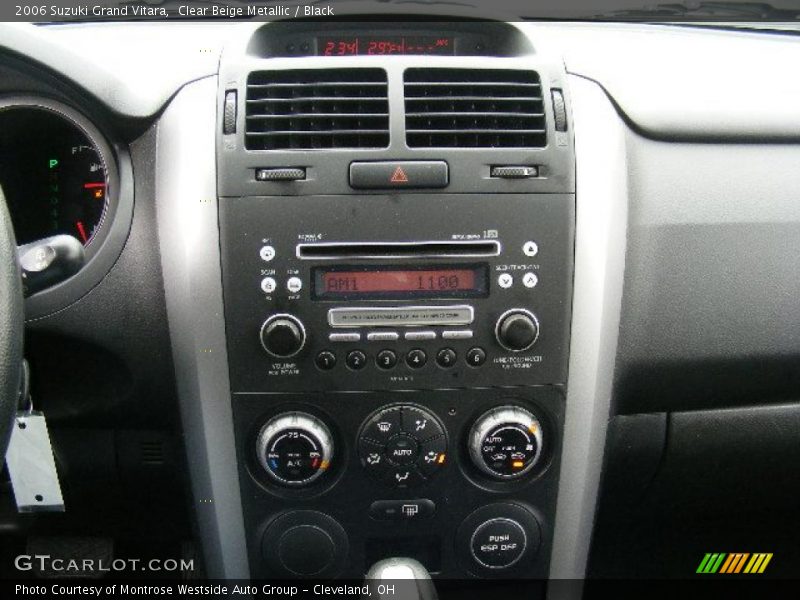 Clear Beige Metallic / Black 2006 Suzuki Grand Vitara