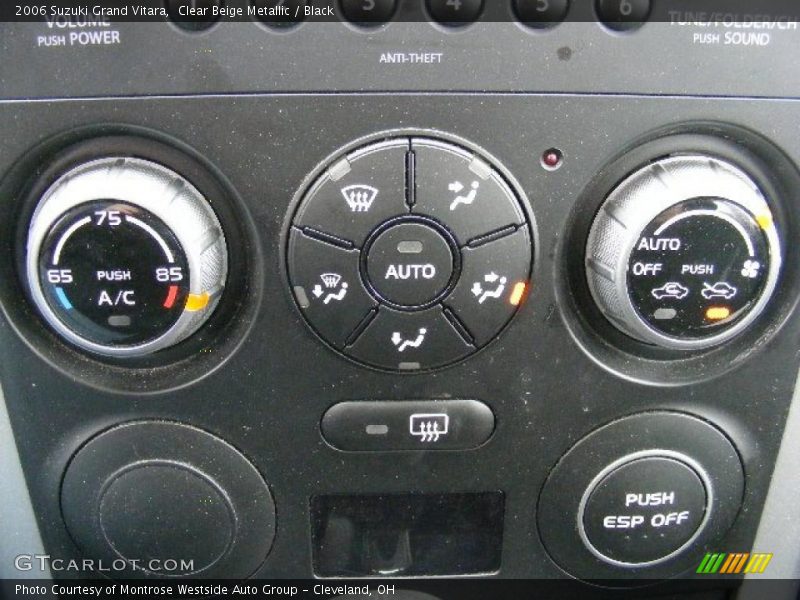 Clear Beige Metallic / Black 2006 Suzuki Grand Vitara