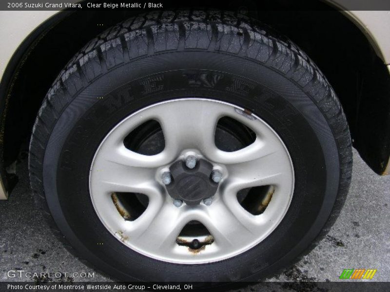 Clear Beige Metallic / Black 2006 Suzuki Grand Vitara