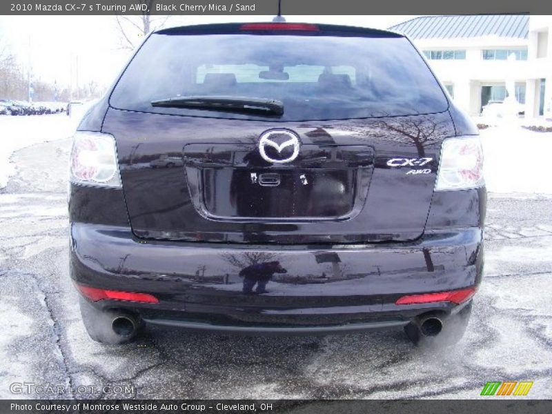 Black Cherry Mica / Sand 2010 Mazda CX-7 s Touring AWD