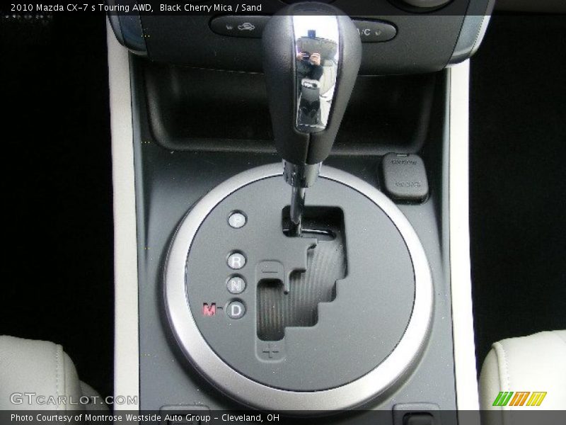 Black Cherry Mica / Sand 2010 Mazda CX-7 s Touring AWD