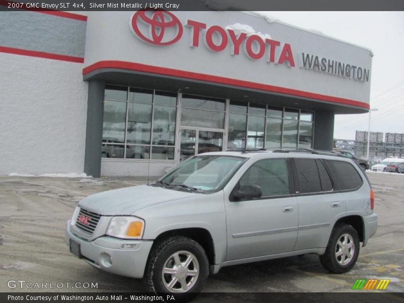 Silver Mist Metallic / Light Gray 2007 GMC Envoy SLT 4x4
