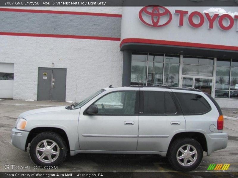 Silver Mist Metallic / Light Gray 2007 GMC Envoy SLT 4x4