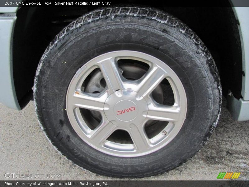 Silver Mist Metallic / Light Gray 2007 GMC Envoy SLT 4x4