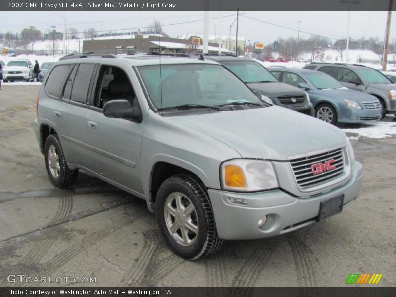 Silver Mist Metallic / Light Gray 2007 GMC Envoy SLT 4x4