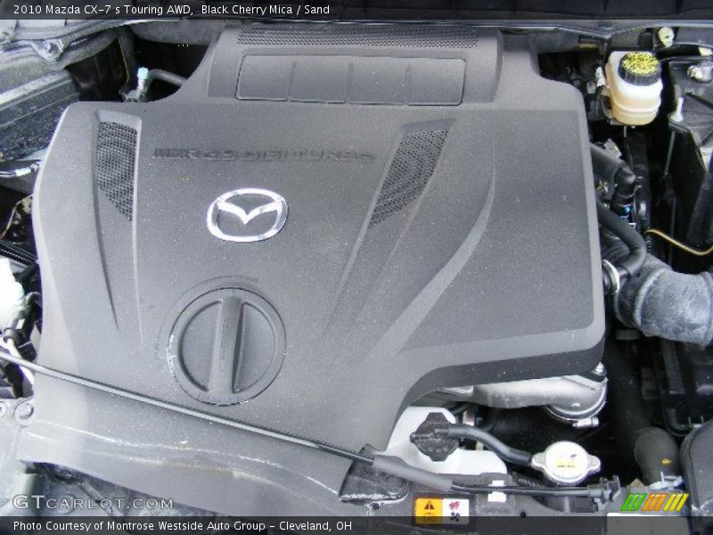 Black Cherry Mica / Sand 2010 Mazda CX-7 s Touring AWD