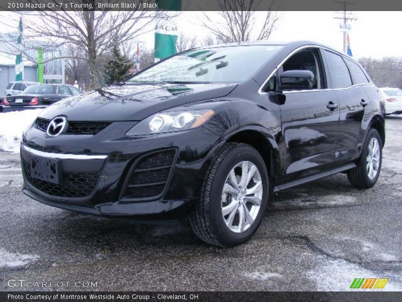 Brilliant Black / Black 2010 Mazda CX-7 s Touring