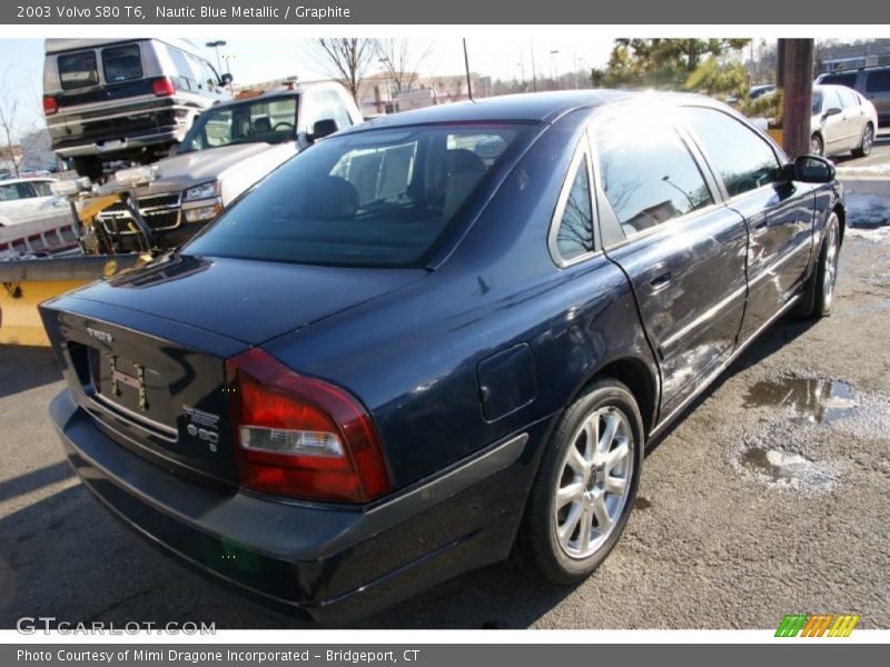 Nautic Blue Metallic / Graphite 2003 Volvo S80 T6