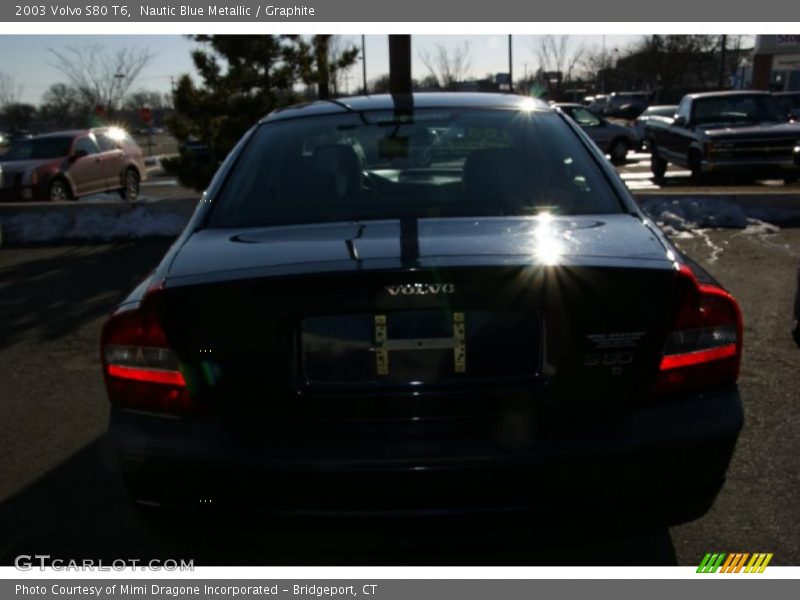 Nautic Blue Metallic / Graphite 2003 Volvo S80 T6